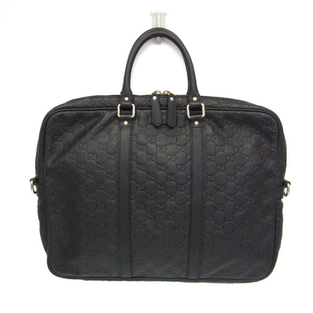 Gucci Convertible Briefcase Guccissima Leather